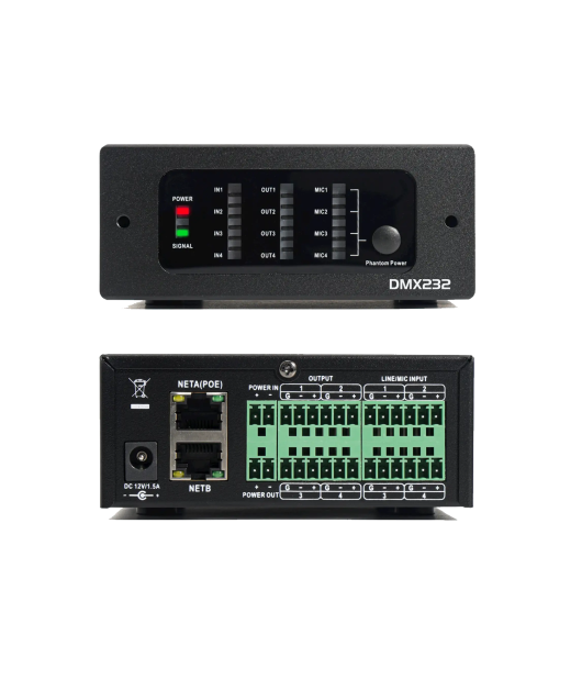 AES67 DSP444 Network Audio Processor AES67 DSP444 Network Audio Processor